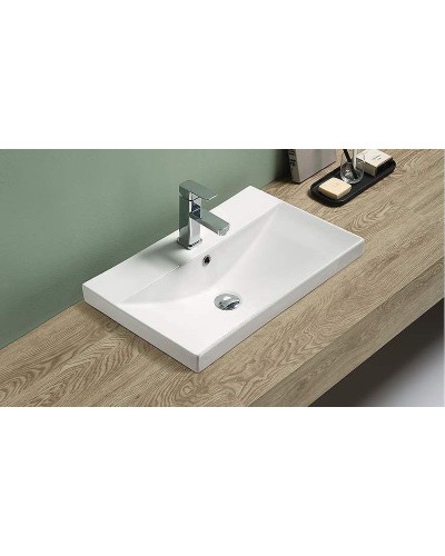 Раковина Velvex 70 9696-70 Белая