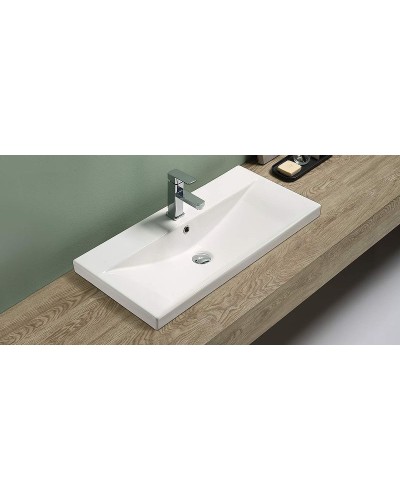 Раковина Velvex 80 9696-80 Белая