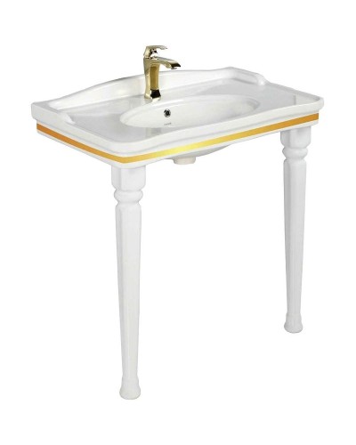 Раковина Creavit Antik 80 AN080-00CB00E-AD00 Белая