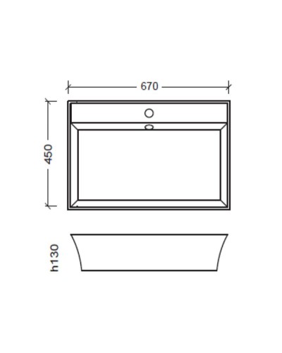 Раковина Boheme Armadi Art NeoArt 67 804 Серебро Белая