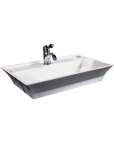 Раковина Boheme Armadi Art NeoArt 67 804 Серебро Белая