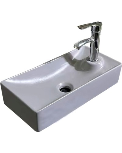 Раковина SantiLine 44 SL-2009LMG Серая матовая