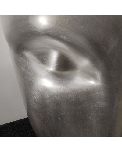 Раковина Kerasan Artwork Moloco 45 474086 Белая Серебро