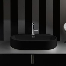 Раковина Kerasan Ciotola 65 028531x1 Черная матовая