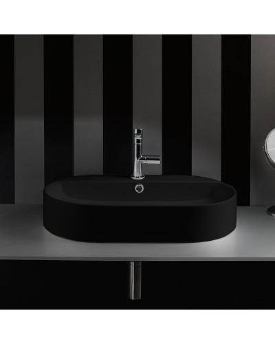 Раковина Kerasan Ciotola 65 028531x1 Черная матовая