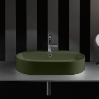 Раковина Kerasan Ciotola 65 028511x1 Verde muschio