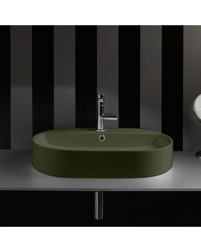 Раковина Kerasan Ciotola 65 028511x1 Verde muschio