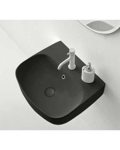 Раковина Kerasan Nolita 60 534131x1 Черная матовая