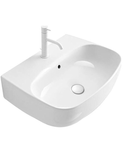 Раковина Kerasan Nolita 60 534101x1 Белая глянцевая