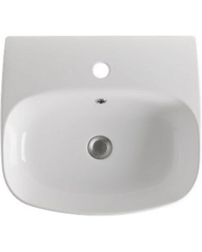 Раковина Kerasan Nolita 60 534101x1 Белая глянцевая