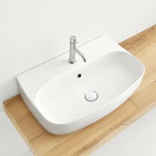 Раковина Kerasan Nolita 60 534101x1 Белая глянцевая