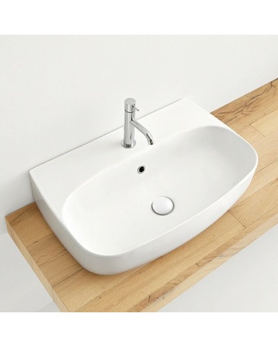 Раковина Kerasan Nolita 60 534101x1 Белая глянцевая