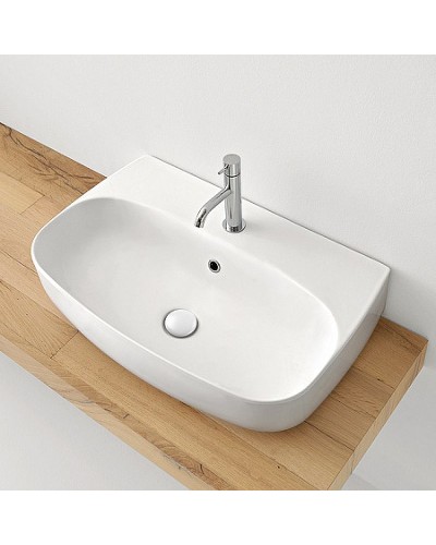 Раковина Kerasan Nolita 60 534101x1 Белая глянцевая