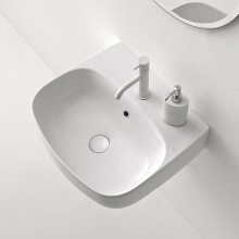 Раковина Kerasan Nolita 60 534101x1 Белая глянцевая