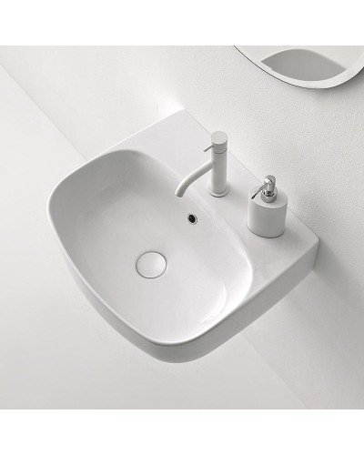 Раковина Kerasan Nolita 60 534101x1 Белая глянцевая