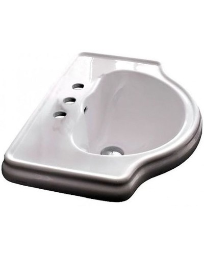 Раковина Kerasan Retro 62 103001x3 Белая