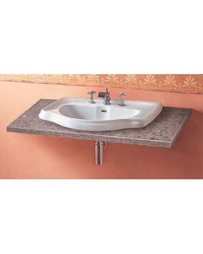 Раковина Kerasan Retro 62 103001x3 Белая