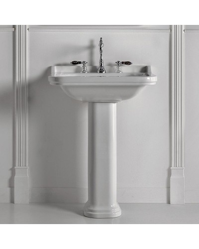 Раковина Kerasan Waldorf 80 4141K1bi/crx3 Белая