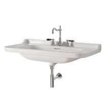 Раковина Kerasan Waldorf 100 4142K1bi/crx3 Белая