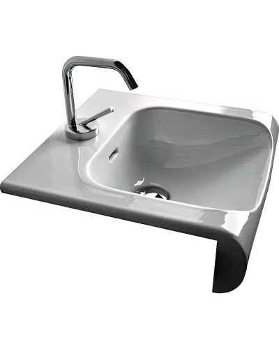 Раковина Kerasan Inka Project 60 341101x1 Белая