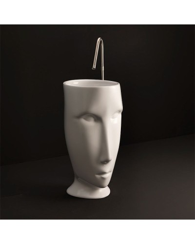 Раковина Kerasan Artwork Moloco 45 474001 Белая