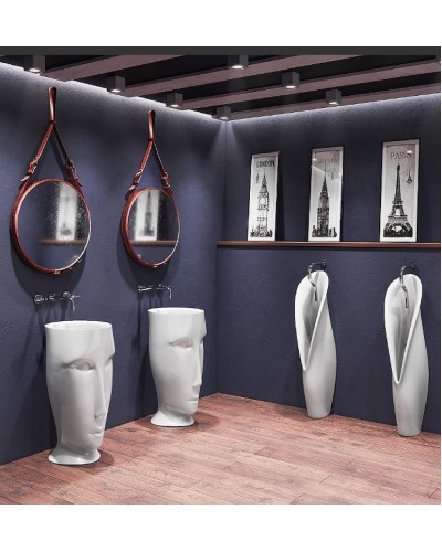 Раковина Kerasan Artwork Moloco 45 474001 Белая