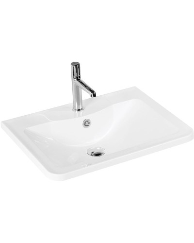 Раковина BelBagno 70 BB700/455-LV-MR-ALR Белая