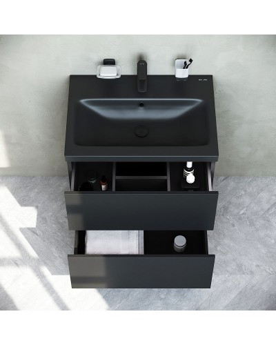 Раковина AM.PM Gem 60 M90WCC0602BM Черная матовая