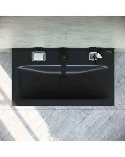 Раковина AM.PM Gem 75 M90WCC0752BM Черная матовая