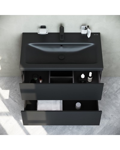 Раковина AM.PM Gem 75 M90WCC0752BM Черная матовая