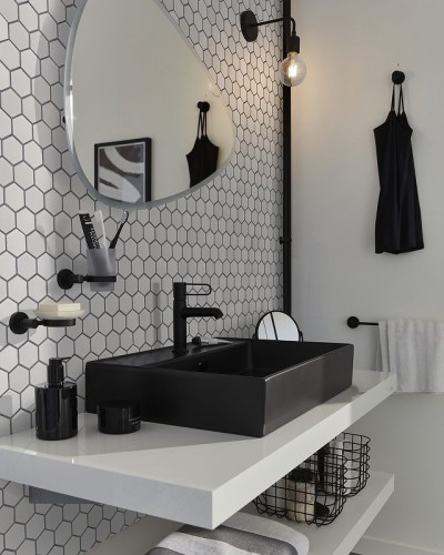 Раковина Jacob Delafon Vivienne 60 EXBH112-NGM Черная матовая