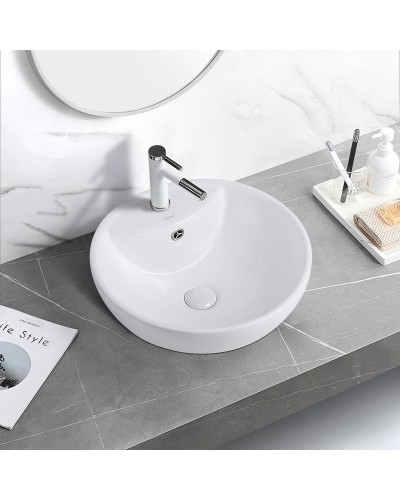 Раковина Abber Bequem 46 AC2101 Белая