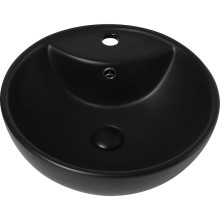 Раковина Abber Bequem 46 AC2101MB Черная матовая