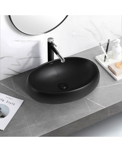 Раковина-чаша Abber Bequem 60 AC2102MB Черная матовая