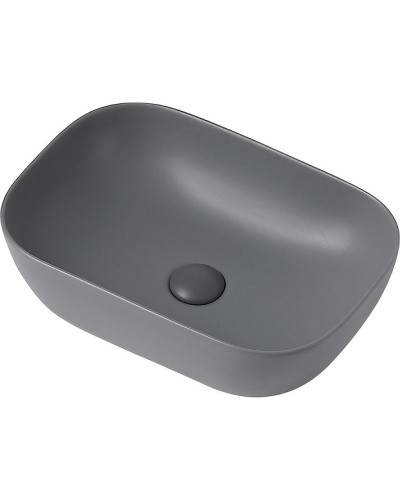 Раковина-чаша Abber Rechteck 46 AC2200MG Серая матовая