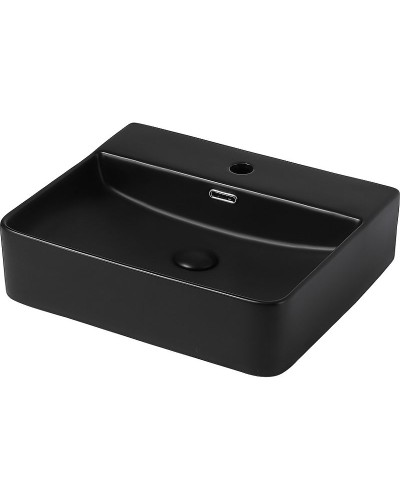 Раковина Abber Rechteck 50 AC2203MB Черная матовая