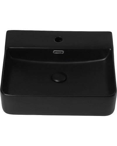 Раковина Abber Rechteck 50 AC2203MB Черная матовая