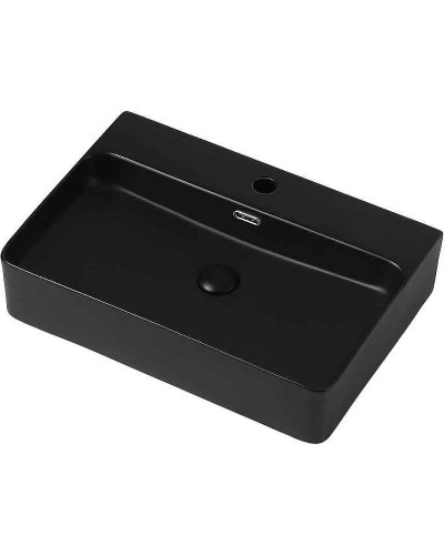 Раковина Abber Rechteck 61 AC2201MB Черная матовая