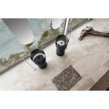 Раковина Abber Kristall 45 AT2701Onyx Черная