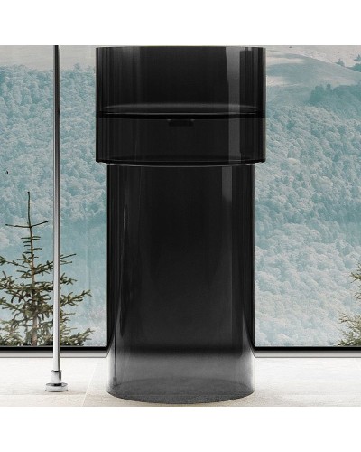 Раковина Abber Kristall 45 AT2701Onyx-H Черная