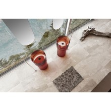 Раковина Abber Kristall 45 AT2701Opal-H Коричневая