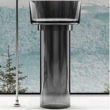 Раковина Abber Kristall 45 AT2702Onyx Черная