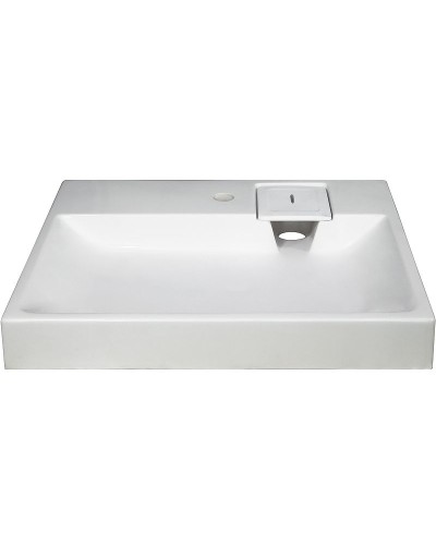 Раковина Marmo Bagno Дельта 60 MB-DL60-50 на стиральную машину Белая