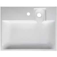 Раковина Marmo Bagno Дельта 60 MB-DL60-50 на стиральную машину Белая