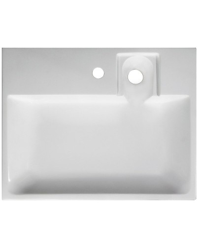 Раковина Marmo Bagno Дельта 60 MB-DL60-50 на стиральную машину Белая