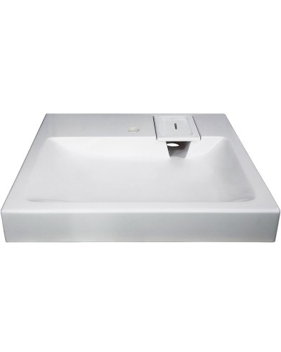 Раковина Marmo Bagno Дельта 60 MB-DL60-60 на стиральную машину Белая