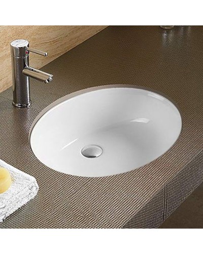 Раковина CeramaLux 60 540QA Белая глянцевая