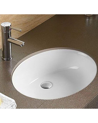 Раковина CeramaLux 60 540QA Белая глянцевая