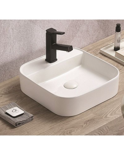 Раковина CeramaLux 50 78180 Белая глянцевая