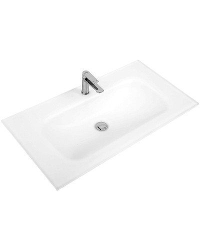 Раковина BelBagno 80 BB810/465-LV-VTR-BO Bianco Opaco